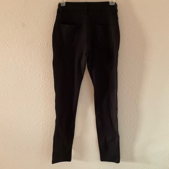NWT Tommy Hilfiger Knit Jeans Black Basic Stretch Pants Leggings Women’s Size 4 - Picture 3 of 12